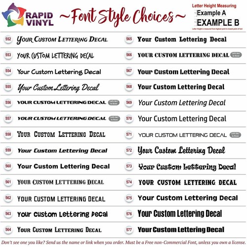 Chrome Custom Vinyl Lettering Text Decal Car Truck Boat RV Trailer Garage Home - Picture 12 of 12