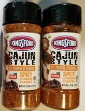 Spicy Louisiana Classic 2 Kingsford Cajun Style All Purpose Seasoning 2.75 oz.
