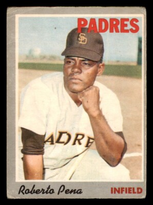 1970 Topps Baseball #44 Roberto Pena GD