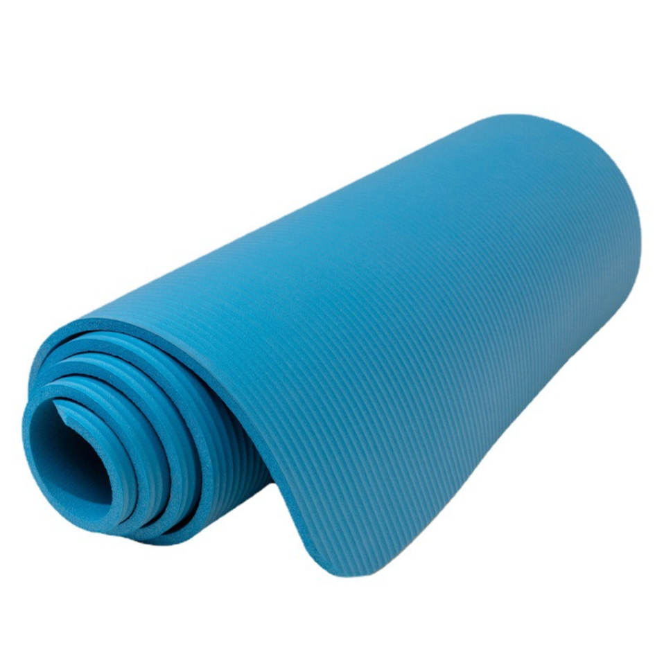 Yoga Mat 15mm Thick Gym Exercise Fitness Pilates Workout Mat NONSLIP