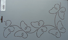 Stencil Quilting Promise Border RB44 3 1/2" 9cm QC butterfly butterflies quilt