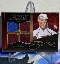 2009-10 O-Pee-Chee PREMIER T.J. GALIARDI #68 QUAD JERSEY ROOKIE AUTO SP 149/299