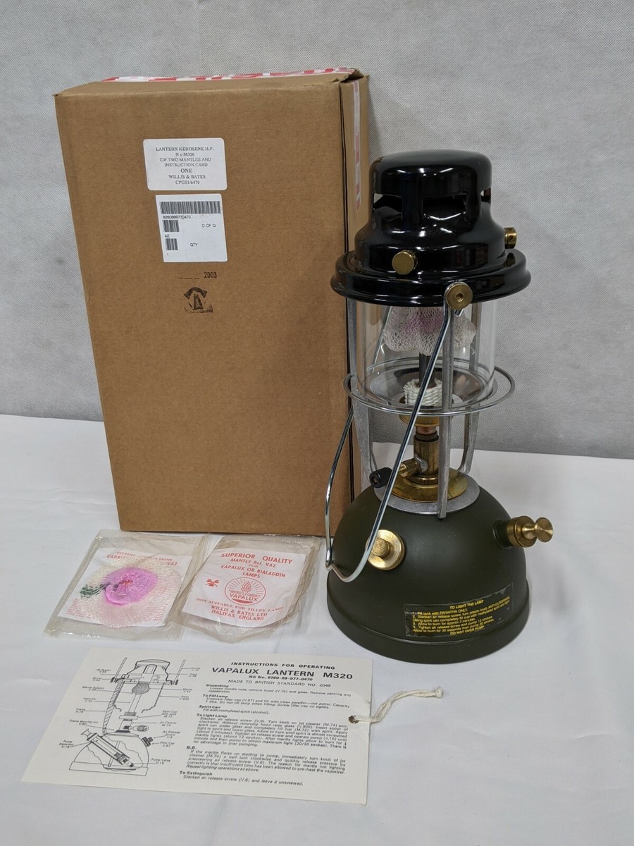 British Army - Military - MOD - Willis & Bates M320 Vapalux British Army - Military - MOD - Willis & Bates M320 Vapalux