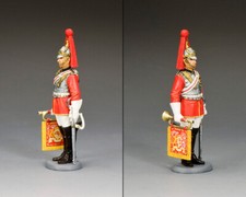 KING COUNTRY CEREMONIAL CE077 BRITISH STANDING LIFE GUARDS TRUMPETER