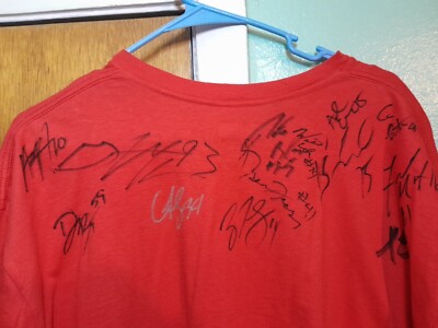 Tampa Bay Buccaneers shirt men's XL SIGNED BY TEAM!!!!! | eBay