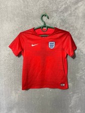 England Away football shirt 2018 - 2019 Red Team Jersey Nike Young Size XL