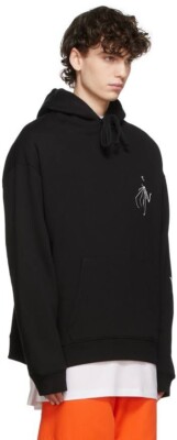 RAF SIMONSHOODIE WITH LOGO £419.00. Size XL B