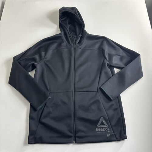 Reebok One Series Training Full Zip Hoodie-Men's Size 2X Training Black DY8014