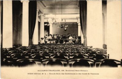 CPA AK Paris 5e - Alliance Francaise (80481)