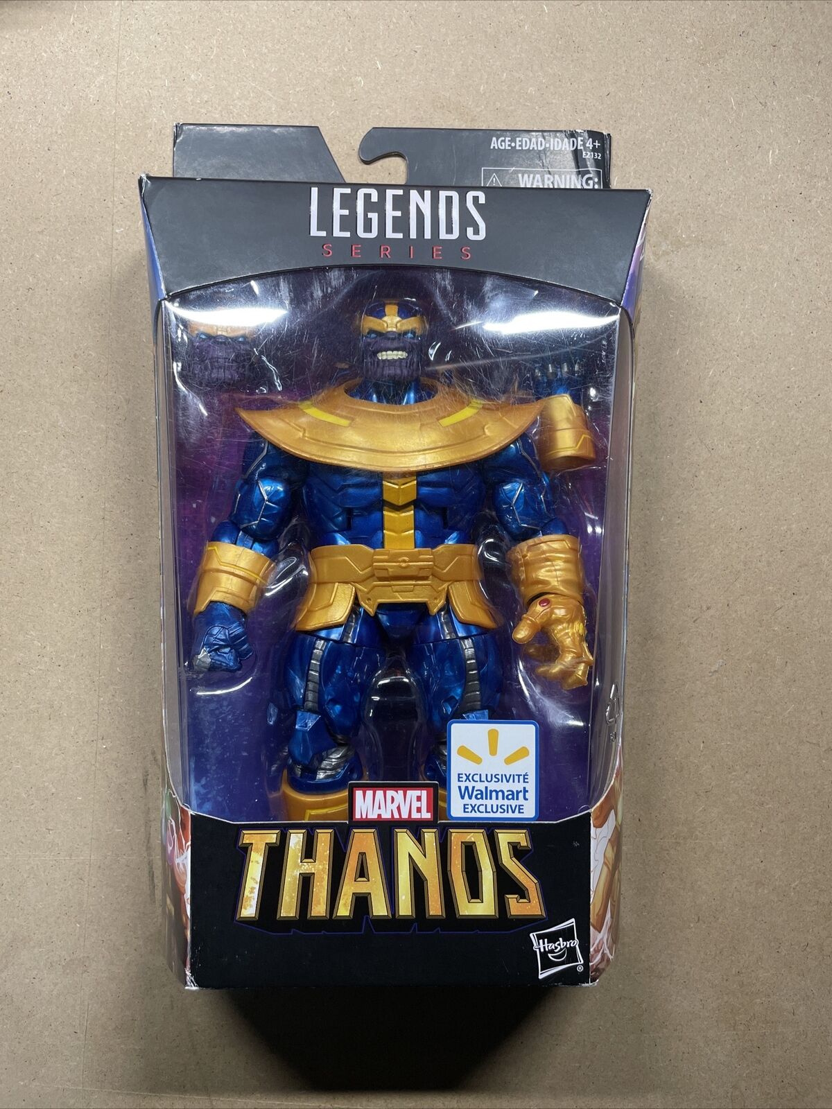 Marvel Legends Series Thanos 6" Walmart Exclusive Action Figure Hasbro