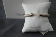 Nomination Essenzia Bracelet White and Rose Gold 146802/000 NWT