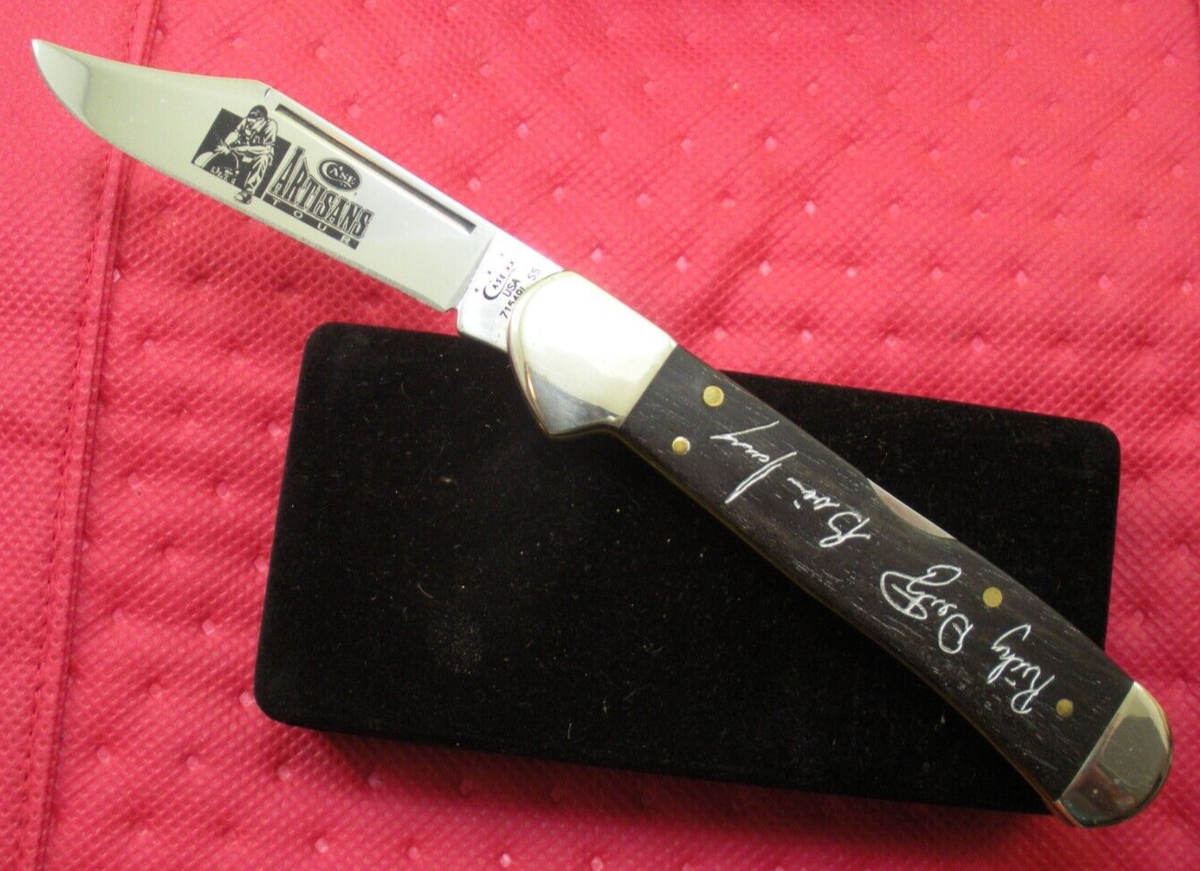 CASE ARTISANS SERIES COPPERLOCK KNIFE NEVER USED IN BOX #71549L SS