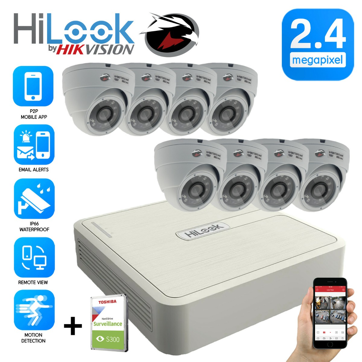 App Hilookvision For Desktop 1024x768 Hikvision NVR-108MH-D/W(C
