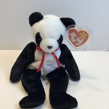 1997 Ty Beanie Babies Retired "FORTUNE" panda bear, New W/Tags.