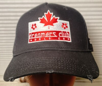 Dreamers Club World Cup Baseball Cap Hat Distressed Night Club Venue Canada