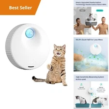 Uahpet Cat Litter Deodorizer Gen 2 - 99% Odor Eliminator, USB Rechargeable, Pet