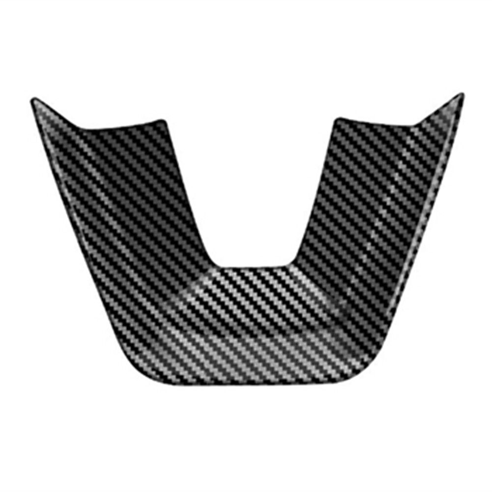 Carbon Fiber ABS Steering Wheel Cover with Trim & Interior Mouldings Strip 7946