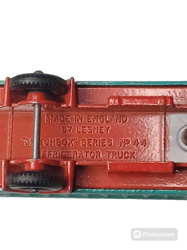 Vaintage 1960's Lesney Matchbox Series Refrigerator Truck No. 44 - Picture 7 of 7