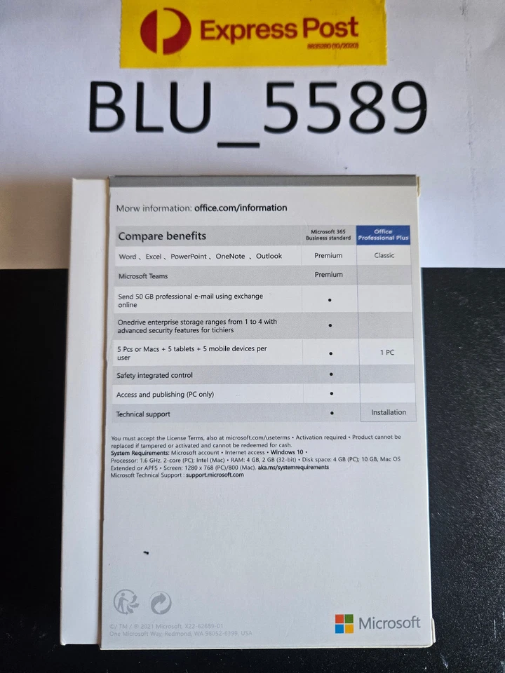 Office 2021 Professional Plus -Express post -1PC USB ver - image 2 of 2