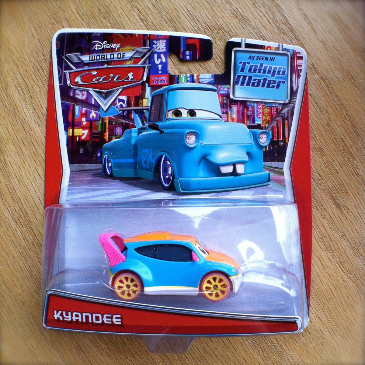 Disney World of Cars TOON KYANDEE as seen TOKYO MATER diecast Tall