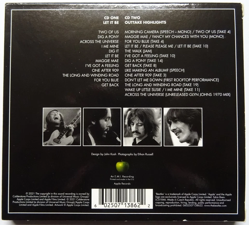 Beatles Let It Be 2CD 50th Anniversary Edition - Bild 2 von 2