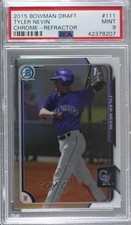 2015 Bowman Draft Chrome Refractor Tyler Nevin #111 PSA 9 MINT g6p