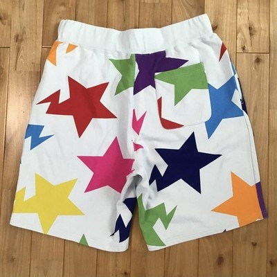 BAPE sta スウェット ショートパンツ a bathing ape スター BAPE STA sweat shorts light grey a bathing ape star Size XL | eBay