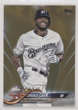 2018 Topps Update All-Star Gold 937/2018 Lorenzo Cain #US186 s3g