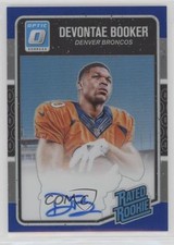 2016 Donruss Optic Rated Rookie Blue Signatures 1/75 Devontae Booker Auto 0a1