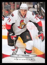 2011-12 Upper Deck #69 Nick Foligno Ottawa Senators