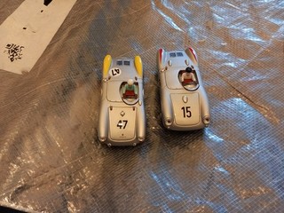 2 Scalextric Cars untested