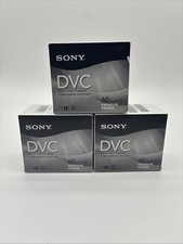 SONY Mini DV Premium 60 min Lot Of 15 DVM60PRRJ FACTORY SEALED