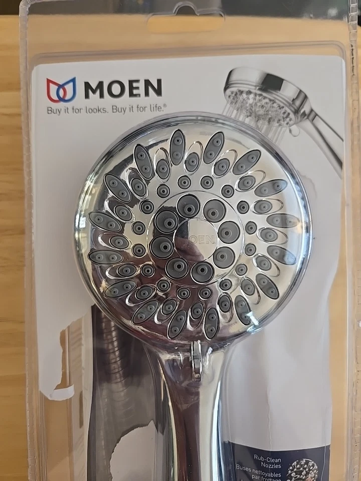 Ignite Chrome Hand Held Shower Head Package with 2.5 GPM High Pressure Spray - Image 2 of 4