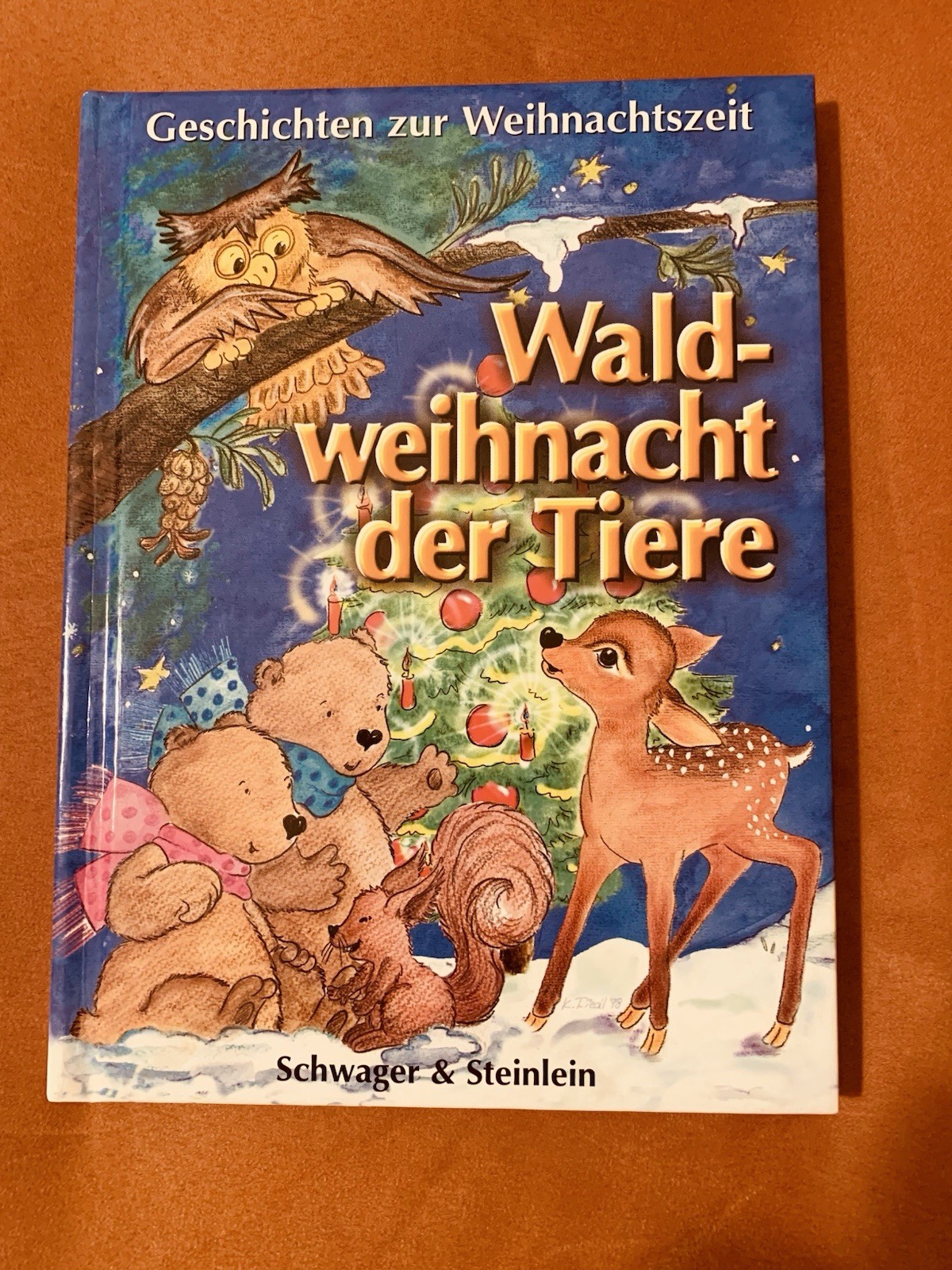 Waldweihnacht der Tiere - 4 Geschichten zu Weihnachten Kinderbuch NEU ungelesen