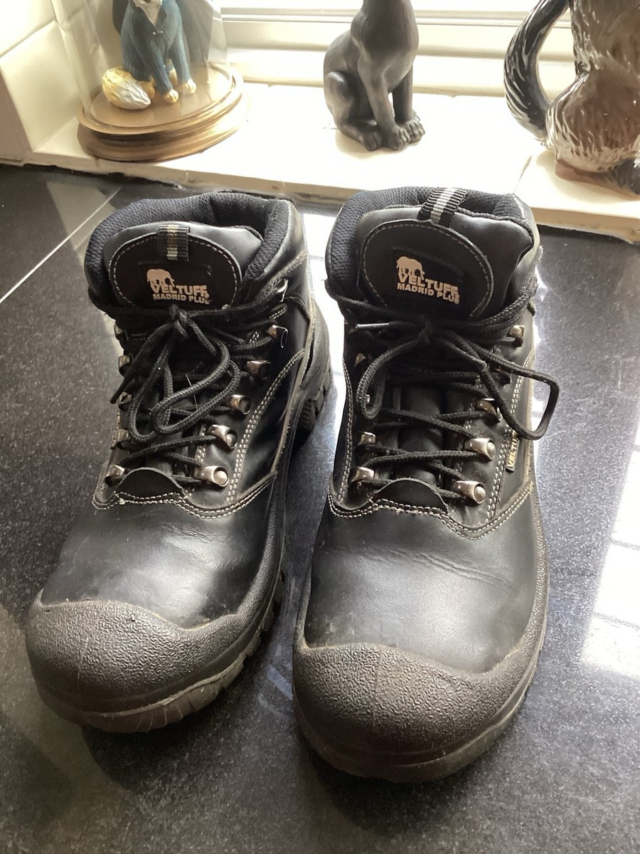 Veltuff Madrid Plus Safety Boots Black Size