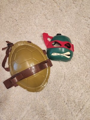 TEENAGE MUTANT NINJA TURTLES -Raphael Mask & Adjustable Back Shell | eBay
