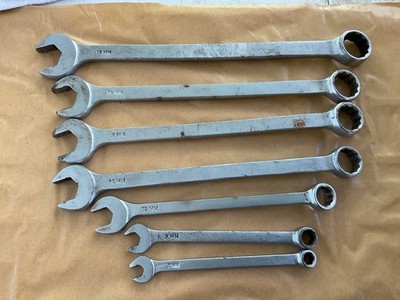 Vintage Cornwell Metric Wrench Lot of 7 Wrenches