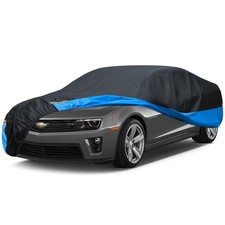Car Cover Waterproof All Weather Outdoor Windproof Dustproof UV Protection Fi...