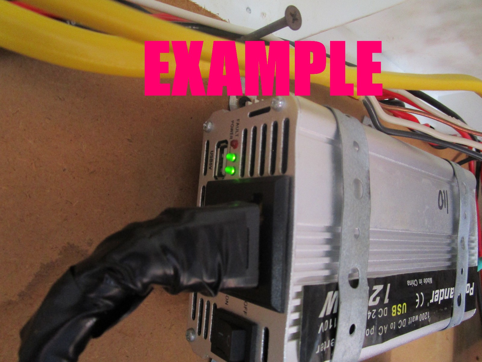 POLARLANDER 1200W INVERTER DC TO AC 24VDC TO 120AC TESTED AND WORKING☀️⚡🔋