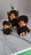 MONCHHICHI SEKIGUCHI FUTAGONO 1974 JAPAN JUNGE MÄDCHEN  KIND STÜHL  ORIGINAL 