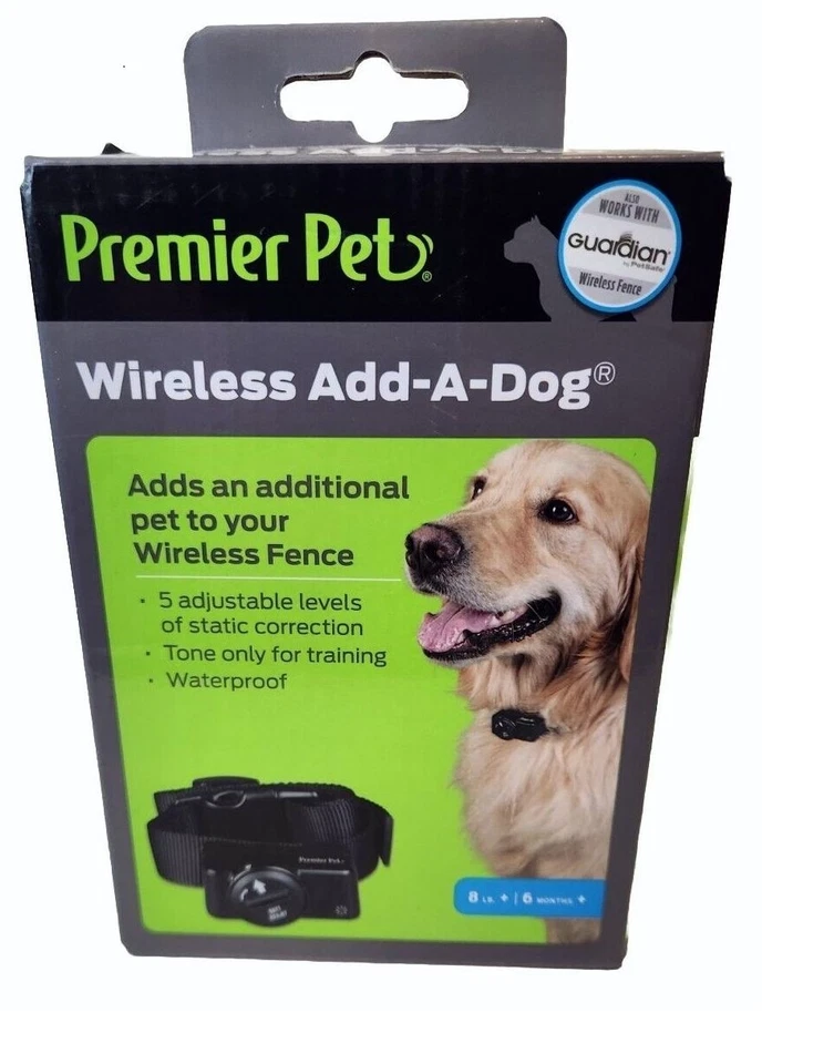 Premier Pet Wireless Add-A-Dog Collar for Wireless Fence, GIF00-16918