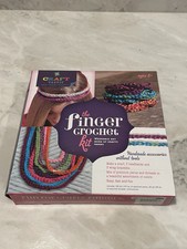 Craft-Tastic Finger Crochet Kit - Wearable Art Born Of Crafty Hands NEW/SEALED