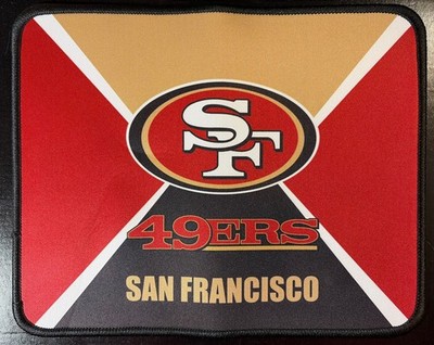San Francisco 49ers Computer neoprene Mouse Pad. 10 In. -8 1/4 In.