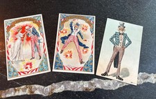Set of 3 Uncle Sam 4th of July Postcards Embo...