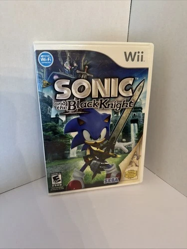 Sonic and the Black Knight (Nintendo Wii, 2009) Complete CIB