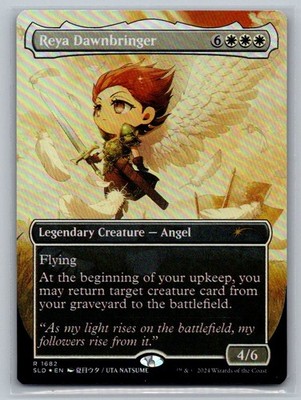 Reya Dawnbringer (Rainbow Foil) R Secret Lair Drop Series 1682 LP