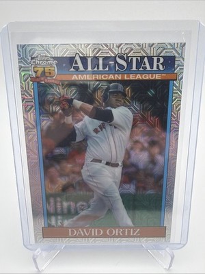 2026 Topps Series 2 1991 Chrome Silver Pack Mojo ALL-STARS David Ortiz RED SOX
