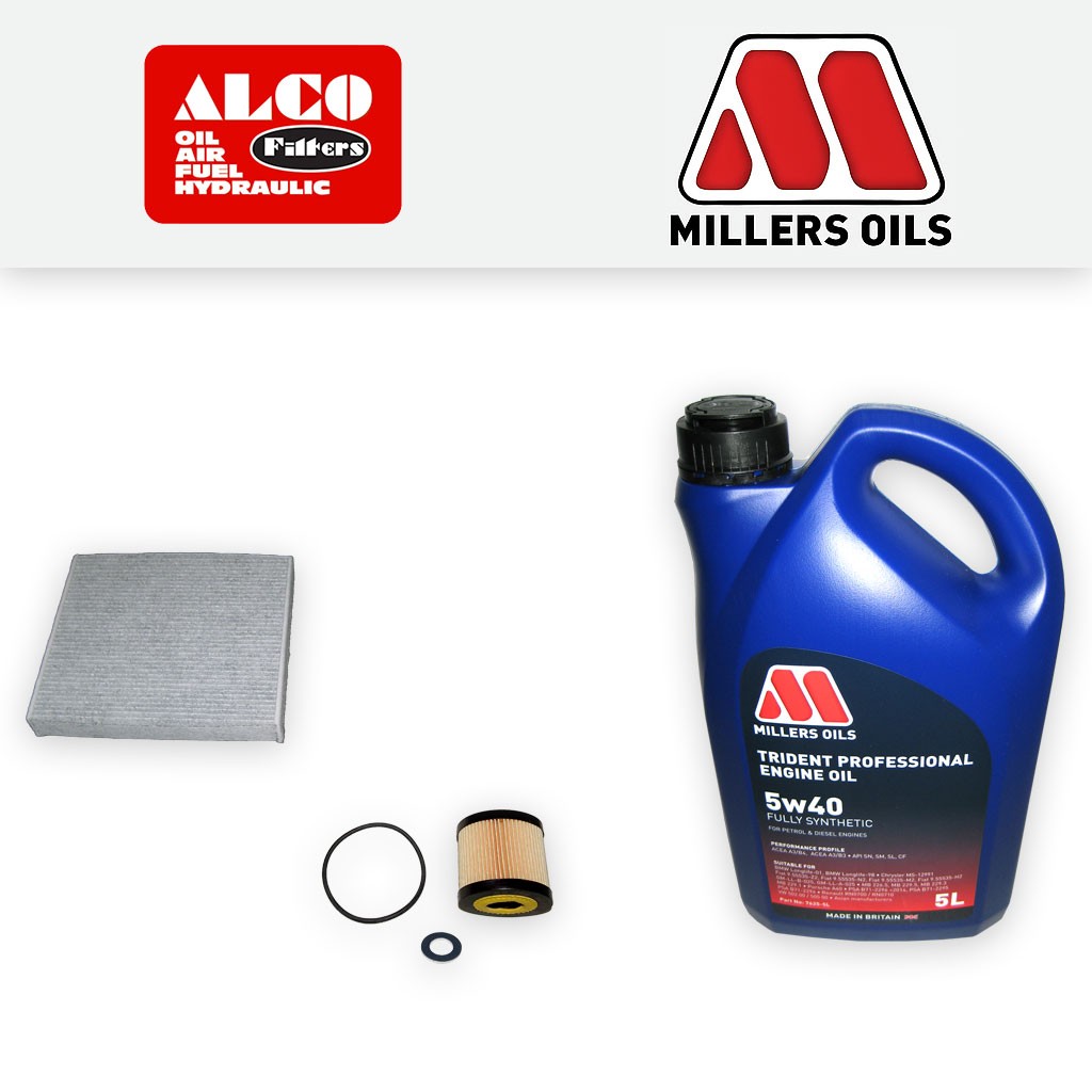 SERVICE KIT for TOYOTA AVENSIS 1.6 1.8 VVT-I OIL CABIN FILTERS +OIL (2008-2018)