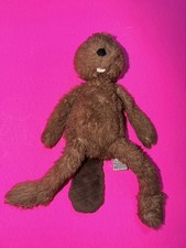 Jellycat Woodlander Beaver Plush Soft Toy 12" Retired Rare