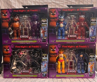 Five Nights at Freddy s- Endo Series 2- FULL SET Freddy Bonnie Chica Mangle FNAF
